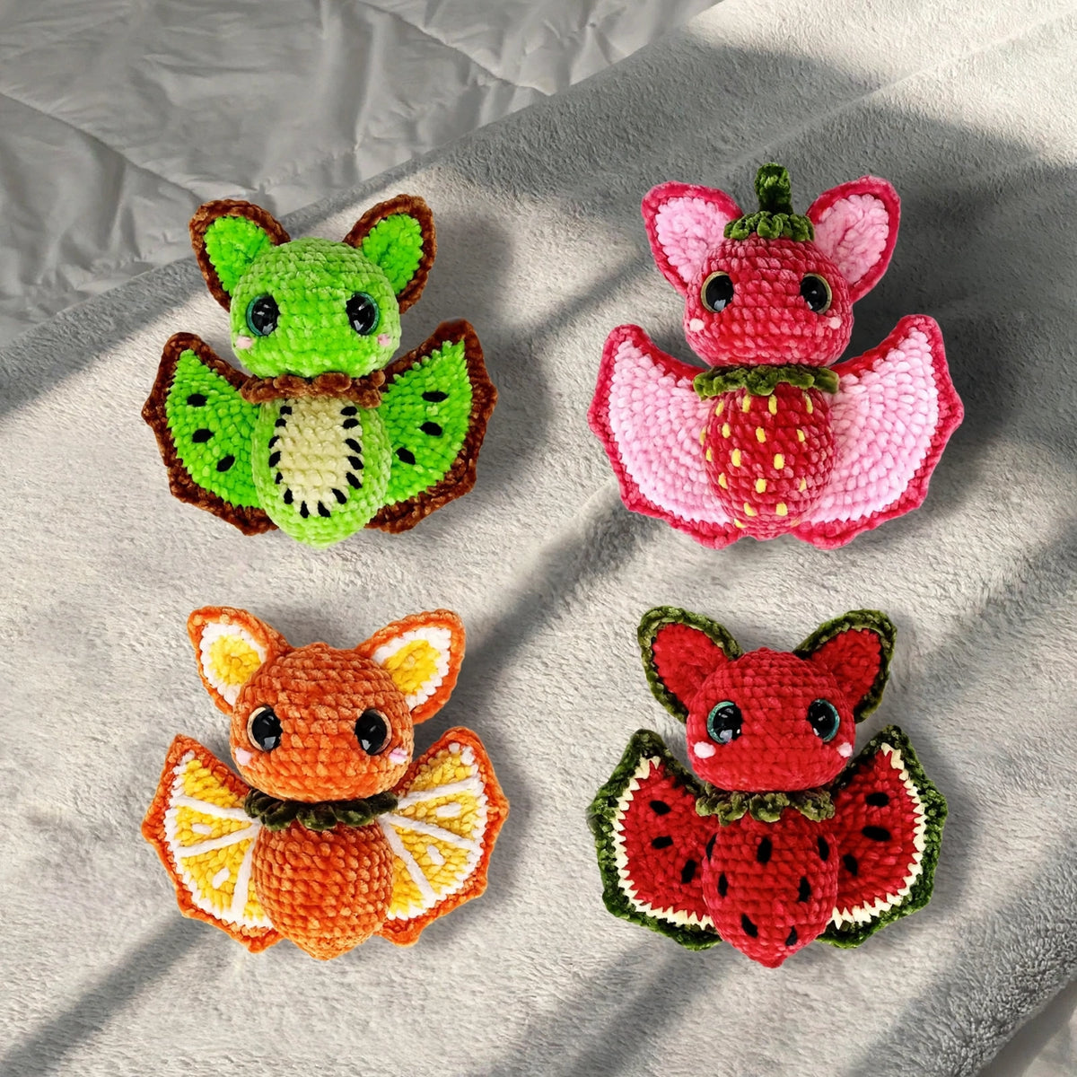 Fruit Bat Crochet Pattern